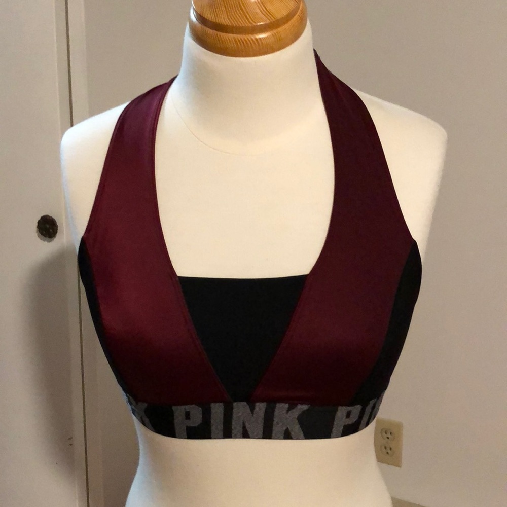Pink Sports Bra